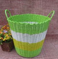 Dad Qsbaba dab hand Hand-woven basket of laundry basket 1