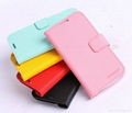 Imported twill pattern pu leather case