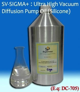 Ultra High Vacuum Silicone Diffusion Pump Oil: SV-SIGMA+