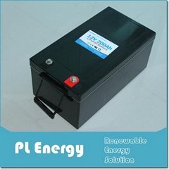 High capacity 12V 200Ah Lifepo4 lithium battery pack for energy storage system