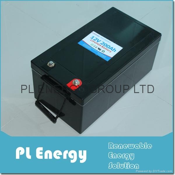 Over 2000 cycles 12V 150Ah Lifepo4 lithium solar battery