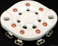 GZC7-13(GZC7-13-G) 7-pin plain ceramic socket