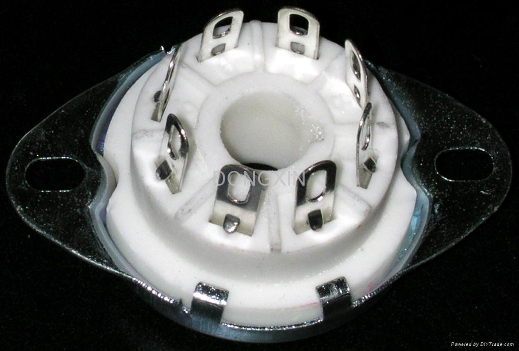 GZC8-Y-3(GZC8-Y-3-G) 8-pin ceramic socket