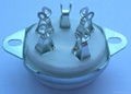 GZC5-C-1(GZC5-C-1-G) 5-pin ceramic tube socket