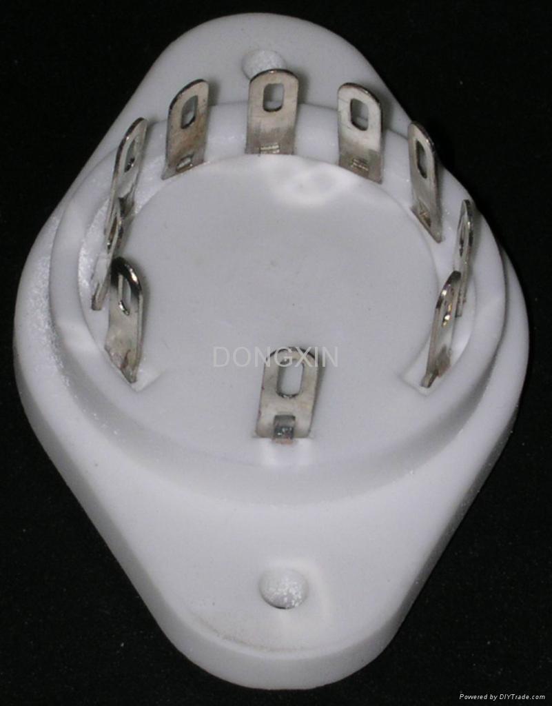 GZC10-B(GZC10-B-G) 10-pin ceramic socket