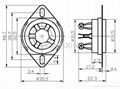 GZC5-C-2(GZC5-C-2-G) 5-pin ceramic tube socket