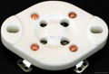 GZC4-1(GZC4-1-G) 4-pin plain ceramic socket