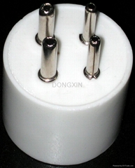 811R(811R-G) 4-pin ceramic tube base