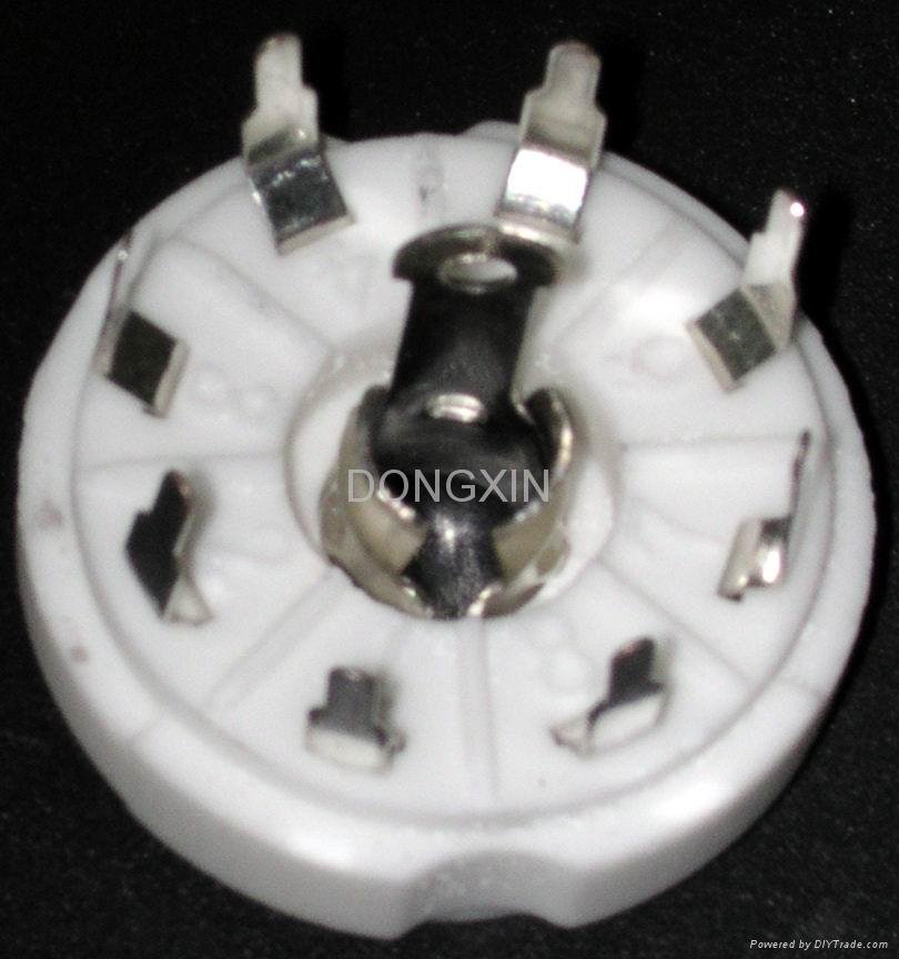 GZC8-8-Y(GZC8-8-Y-G) 8-pin ceramic socket