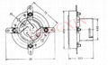 GZC4-3B(GZC4-3B-G)4-pin jumbo bayonet ceramic socket 4