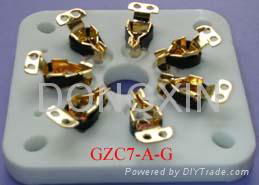 GZC7-A(GZC7-A-G) 7-pin ceramic socket 3