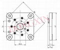 GZC7-A(GZC7-A-G)型瓷质方板七脚管座 4