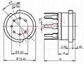 GZC7-Y(GZC7-Y-G) 7-pin ceramic socket 4