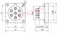 TUS-P7(TUS-P7-G) 7-pin ceramic socket 4