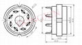 GZC8-Y(GZC8-Y-G) 8-pin ceramic socket