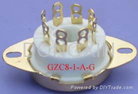 GZC8-1-A(GZC8-1-A-G) 8-pin ceramic socket 3