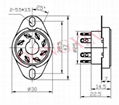 GZC8-1-A(GZC8-1-A-G) 8-pin ceramic socket 4