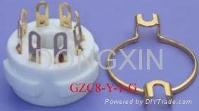 GZC8-Y-1(GZC8-Y-1-G)  8-pin ceramic socket 3