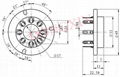 FU50R(FU50R-G) 8-pin ceramic socket 3