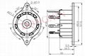 TUS-AU8(TUS-AU8-G) 8-pin bakelite socket 4