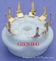 GZC9-B(GZC9-B-G) 9-pin ceramic socket 3