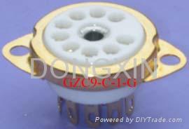 GZC9-C-1(GZC9-C-1-G) 9-pin ceramic socket 3