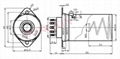 GZC9-F-B-55 9-pin ceramic socket with shield 