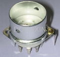 GZC9-F-Y2 9-pin ceramic socket with shield base 2