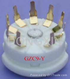 GZC9-Y(GZC9-Y-G)型瓷质新九脚管座 3