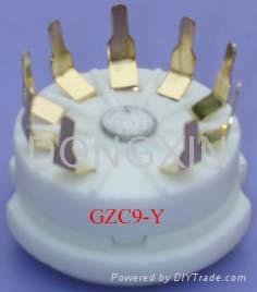 GZC9-Y(GZC9-Y-G) 9-pin ceramic socket 3