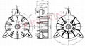 TUS9PC9C(TUS9PC9C-G) 9-pin ceramic socket