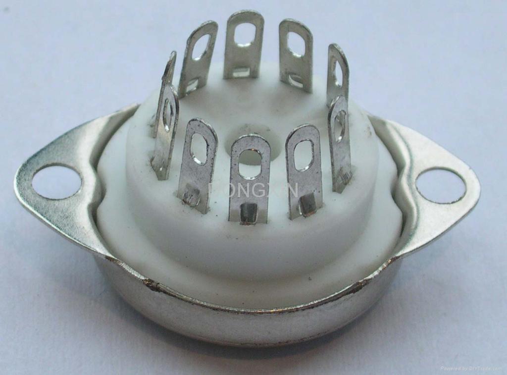 GZC10-C-1(GZC10-C-1-G) 10-pin ceramic socket 2