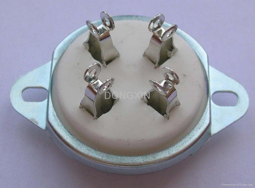 GZC4-C-2(GZC4-C-2-G) 4-pin ceramic socket 2