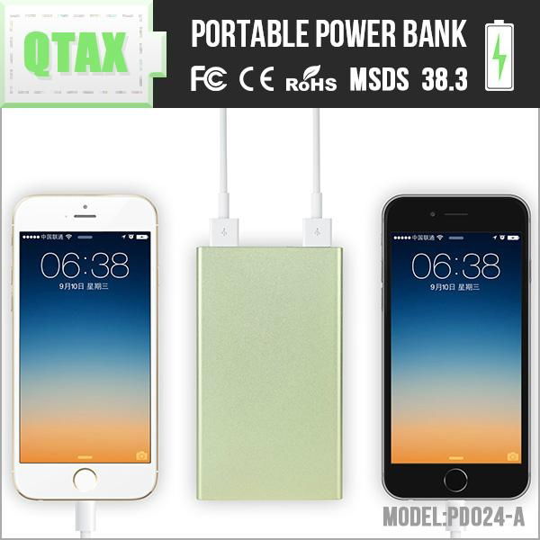 8000 mah universal mobile power bank  5