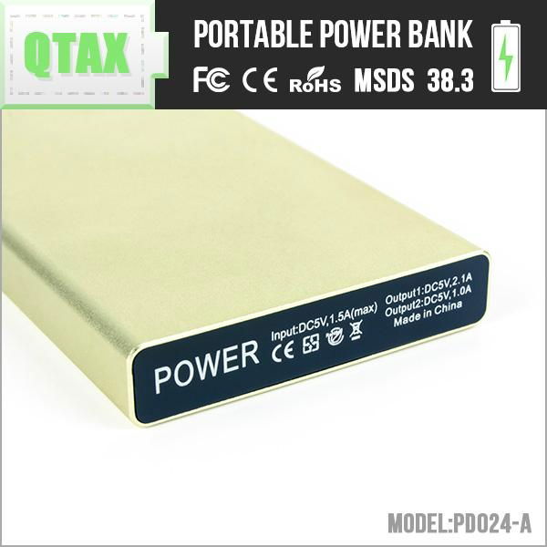 8000 mah universal mobile power bank  3