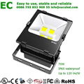 70W LED flood light Bridgelux LED 3-5