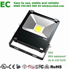 20W LED flood light Bridgelux LED 3-5 years warranty