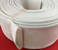 Fiberglass sleeve coated silicone resin