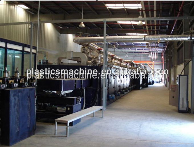 Plastic biaxial geogrid machinery 4