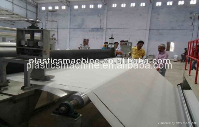 PVC plastic flex banner machinery 3