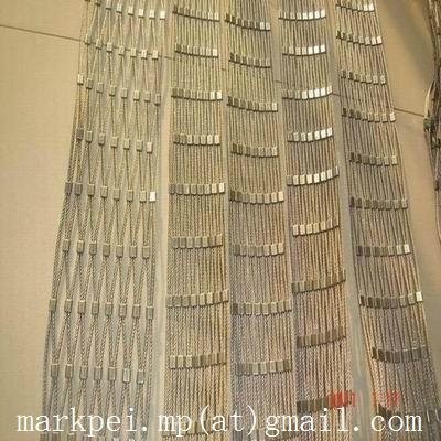 zoo used Stainless Steel Wire Rope Mesh (Factory) 1