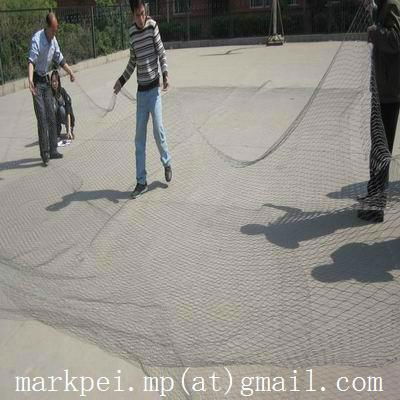 304 Hand-woven Stainless Steel Wire Rope Mesh for stair frames 5