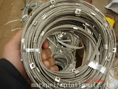 Architectural Design wire rope mesh,stainless steel wire rope with ferrule