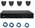 HW-NR46K 4CH 720P NVR KIT with POE  1