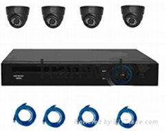HW-NR46K 4CH 720P NVR KIT with POE 