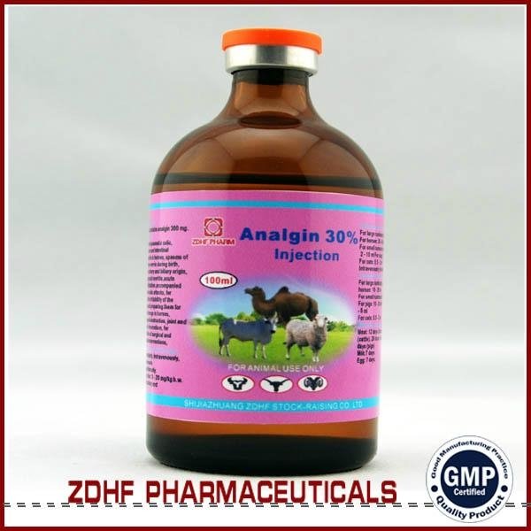 Analgin injectable solution for veterinary use with OEM package  3