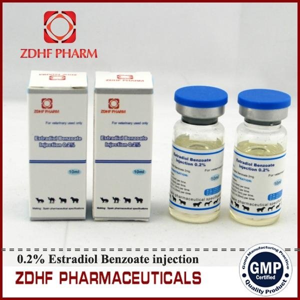 animal hormons estradiol benzoate injection in cattle horses  3