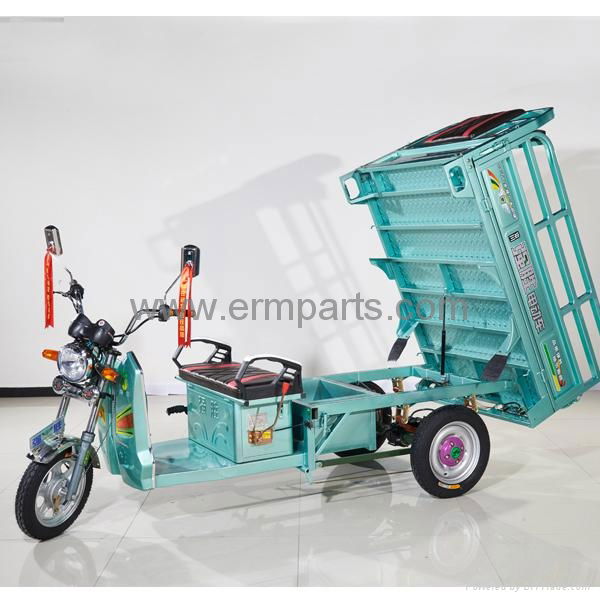 Electronic tricycle etrike electric rickshaw cargo loader 5