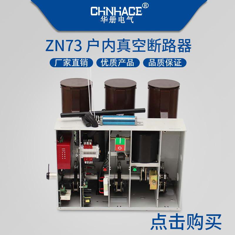 華冊戶內真空斷路器ZN12-ZN28-ZN73-VS1固定式連體式手車式400A-2000A直銷 3