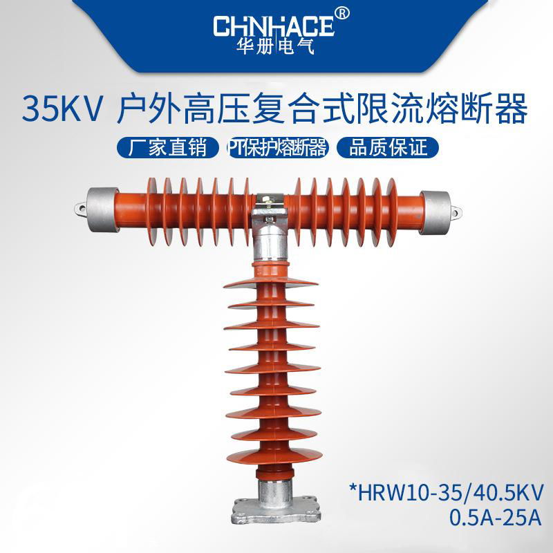 華冊T型限流熔斷器RW9-H/RW10-RW10-RWJ-H/RXWO陶瓷硅膠卡扣35/40.5KV 0.5-25A直銷 3